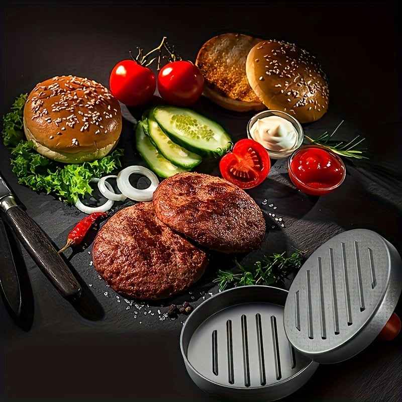 Non-Stick Burger Press & Patty Maker – BBQ & Camping Grill Tool