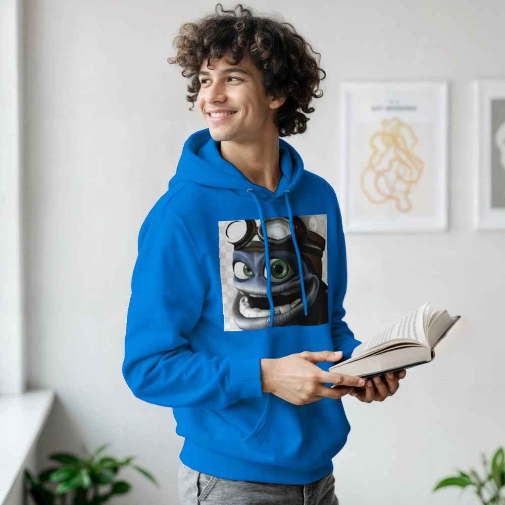 Crazy Frog Graphic Heavy Blend Unisex Hoodie – Premium Cotton-Polyester Pullover