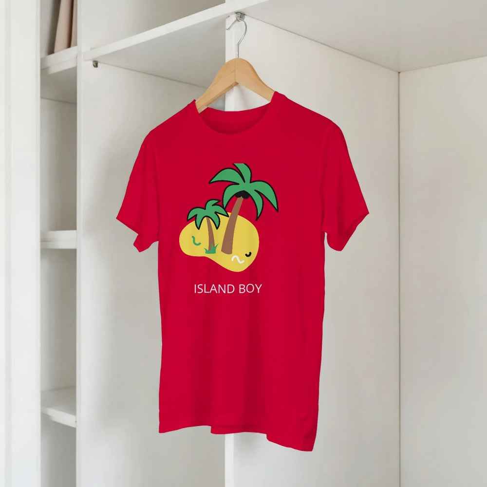 Classic Unisex Crewneck island boy T-shirt | Gildan® 64000