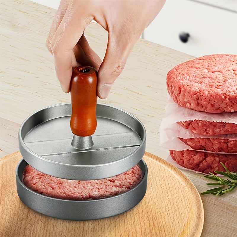 Non-Stick Burger Press & Patty Maker – BBQ & Camping Grill Tool