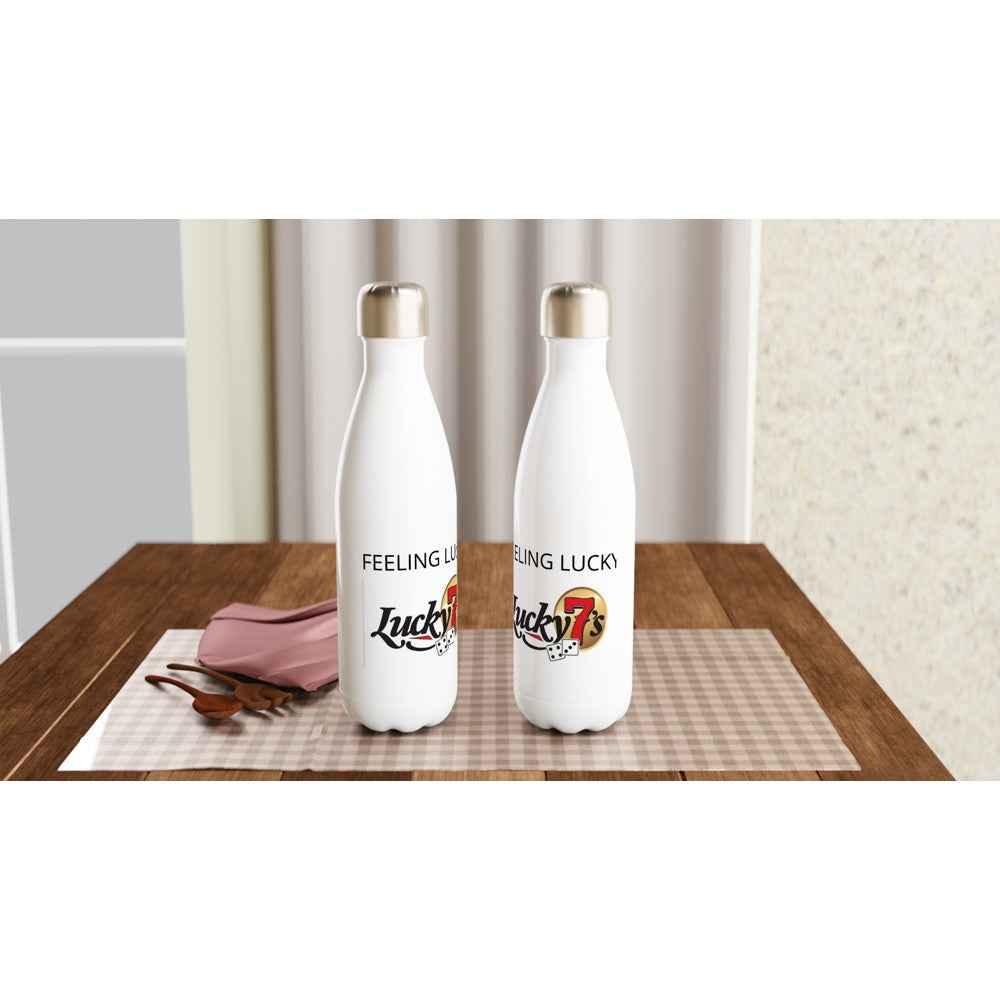 Lucky 7s Stainless Steel Insulated Water Bottle – 17oz Sleek Hydration Flask