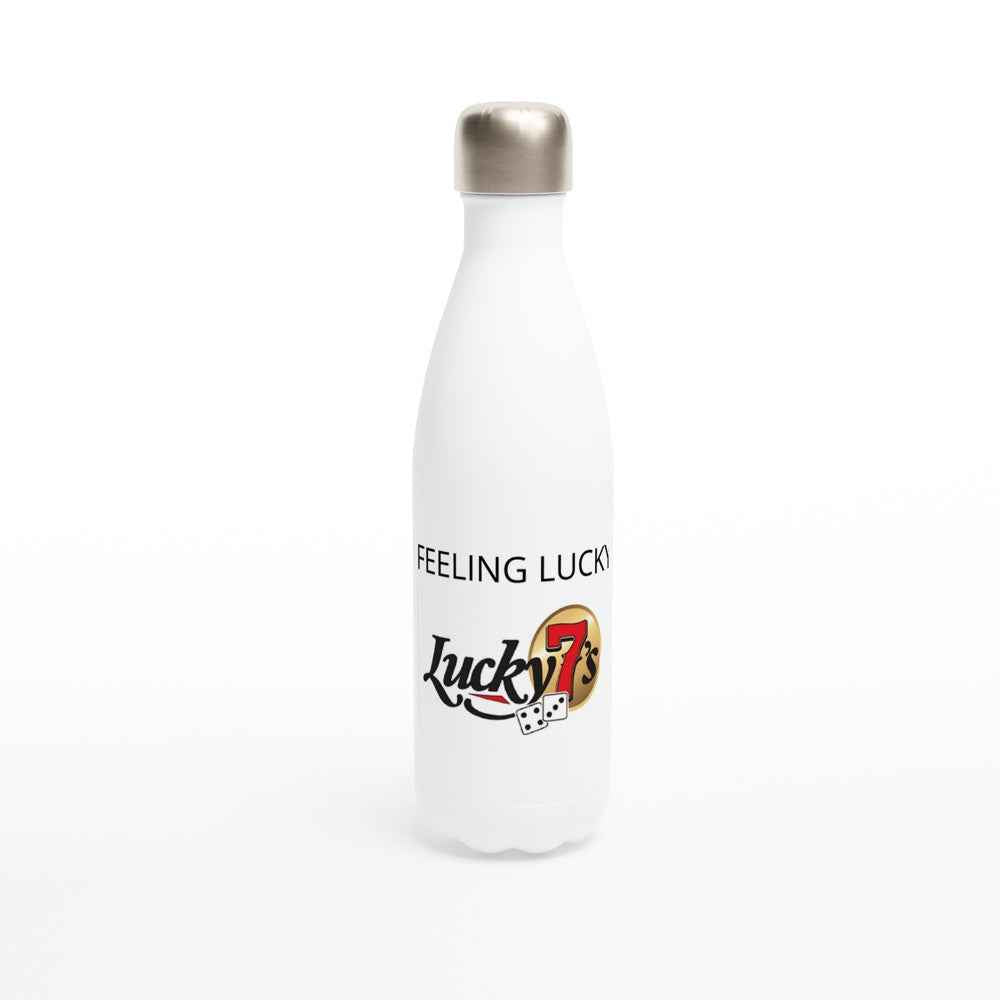 Lucky 7s Stainless Steel Insulated Water Bottle – 17oz Sleek Hydration Flask