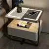 Smart Nightstand with USB Charging, LED Light & Digital Lock – Modern Bedroom Storage