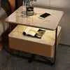 Smart Nightstand with USB Charging, LED Light & Digital Lock – Modern Bedroom Storage