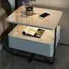 Smart Nightstand with USB Charging, LED Light & Digital Lock – Modern Bedroom Storage