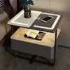 Smart Nightstand with USB Charging, LED Light & Digital Lock – Modern Bedroom Storage