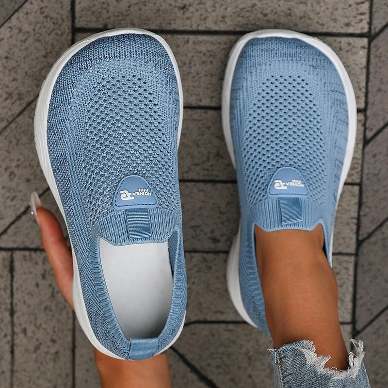Barefoot Wide-Toe Mesh Sports Shoes – Thick Sole Casual Tennis Trainers for Men & Women 2025 - Dripshop