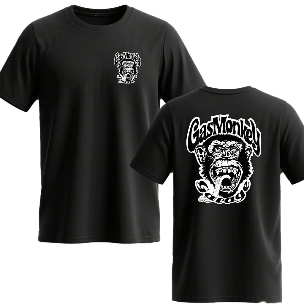 Gas Monkey Garage Print T-Shirt | Men's Vintage Streetwear