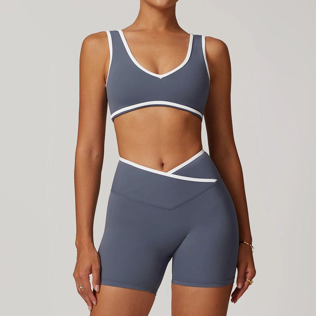 Women's 2-Piece Yoga Set | High Waist Leggings & Sports Bra - Dripshop