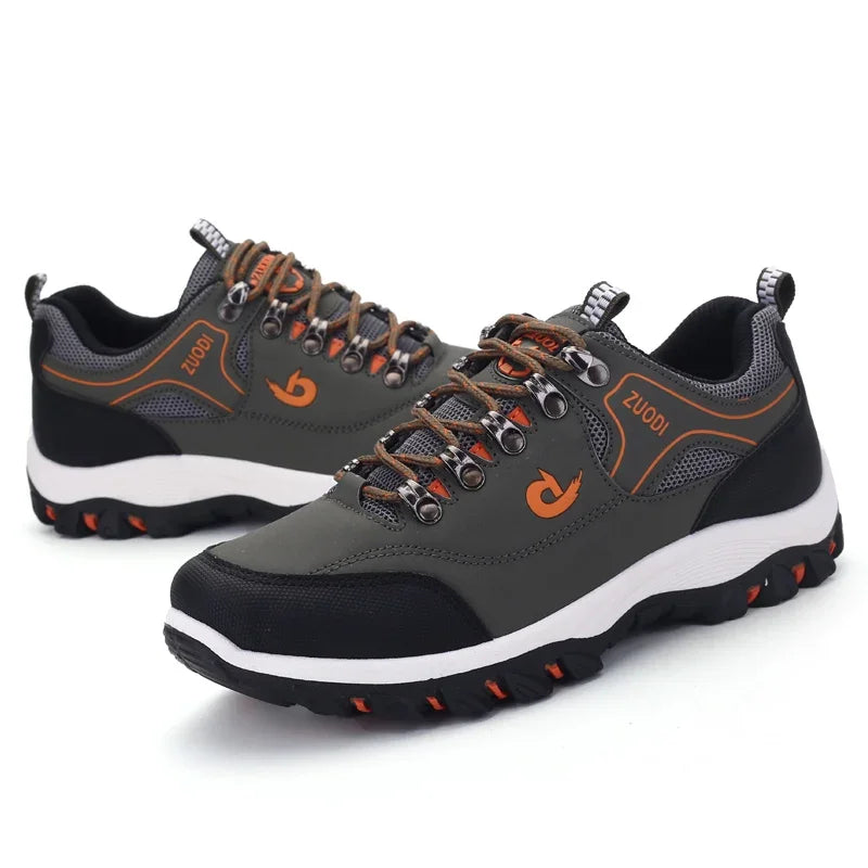 Men's Waterproof EVA Hiking Shoes – Anti-Slip Leather Outdoor Sports Shoes for Camping & Running 2025 - Dripshop