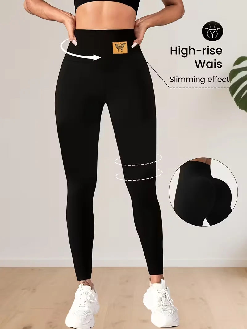 Women's High-Waist Tummy Control & Butt Lift Yoga Leggings - Dripshop