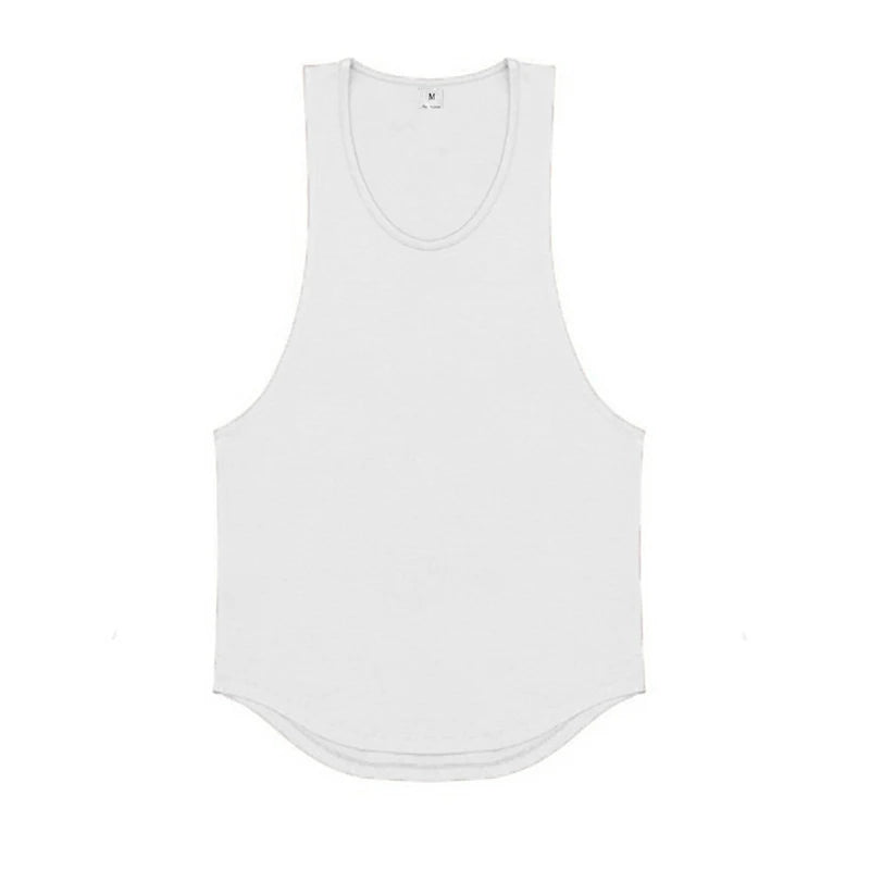 Men's Cotton Muscle Tank Top | Breathable Gym & Bodybuilding Vest - Dripshop