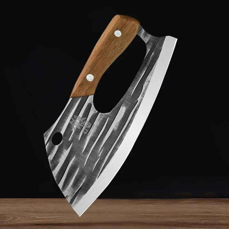 Stainless Steel Forged Kitchen Knife – Effort-Saving Meat Cleaver & Vegetable Knife