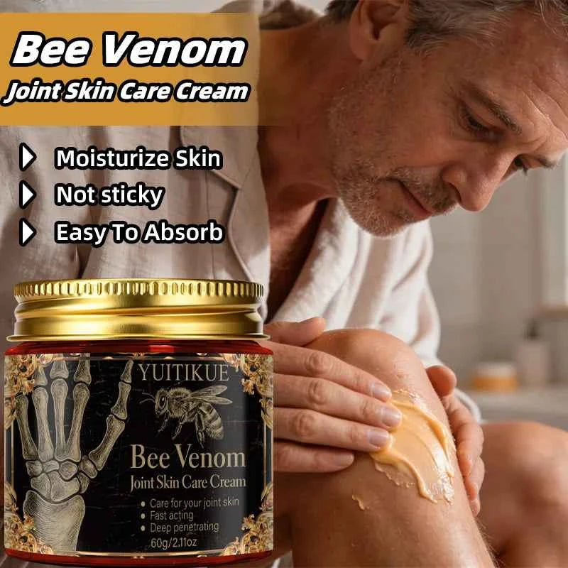Bee Venom Joint Skin Care Cream – Fast-Acting Deep Penetration for All Skin Types