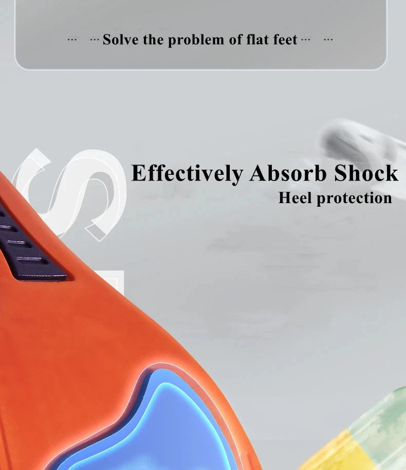 Shock-Absorbing Sports Insoles – Arch Support Breathable Shoe Pads for Men & Women (2/4 Pairs) - Dripshop
