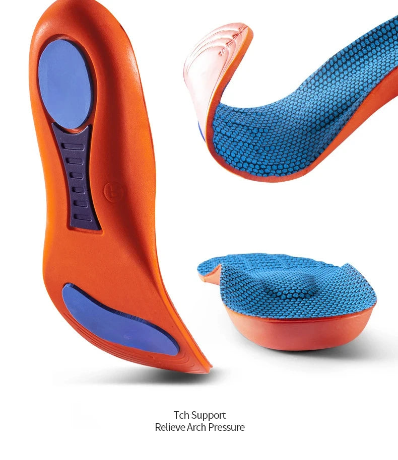 Shock-Absorbing Sports Insoles – Arch Support Breathable Shoe Pads for Men & Women (2/4 Pairs) - Dripshop