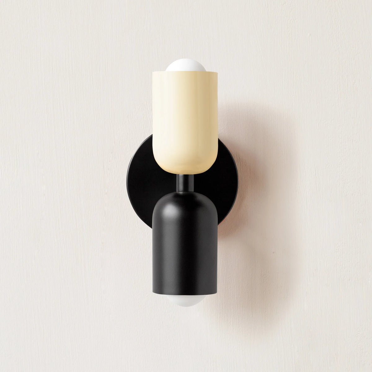 Nordic Modern 2-Head LED Wall Sconce | Colourful Lampshade | Bedroom & Kids Room - Dripshop