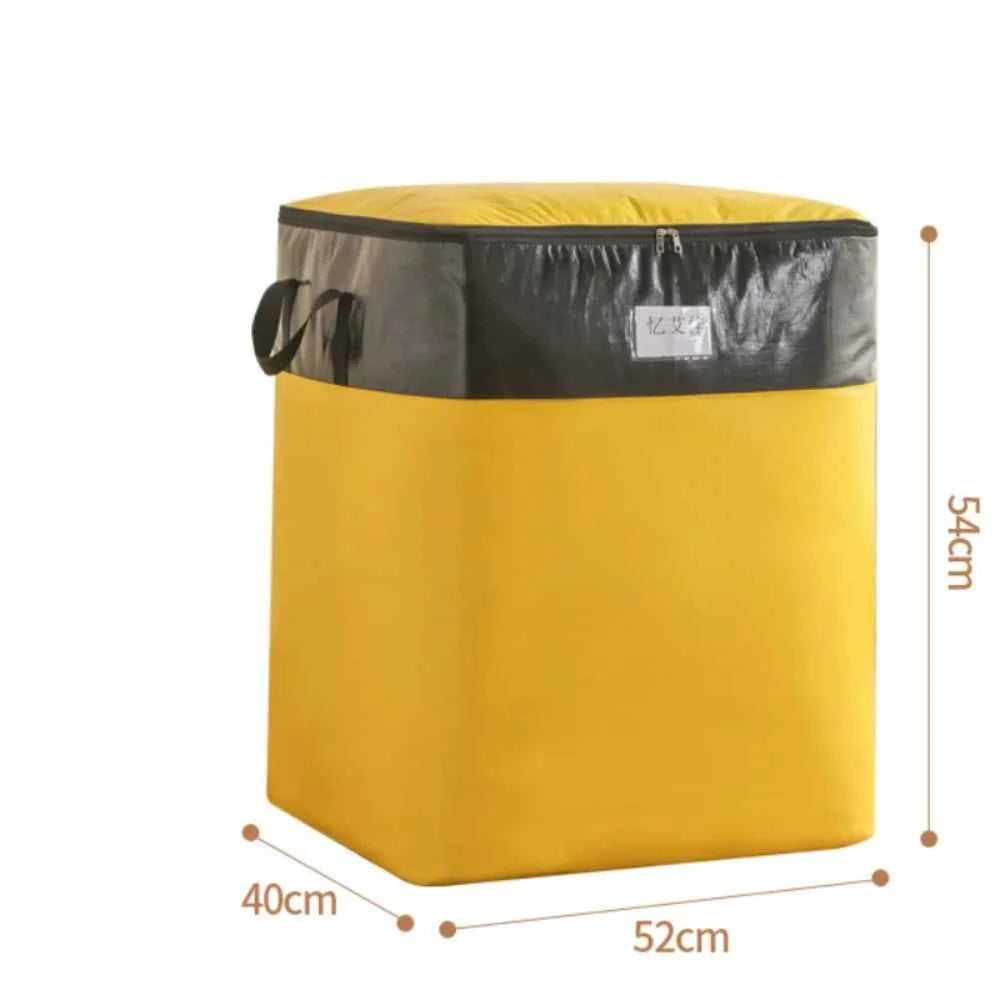 Large Capacity Waterproof Moving & Storage Bag – Durable Luggage Packing Bag for Clothes & Quilts