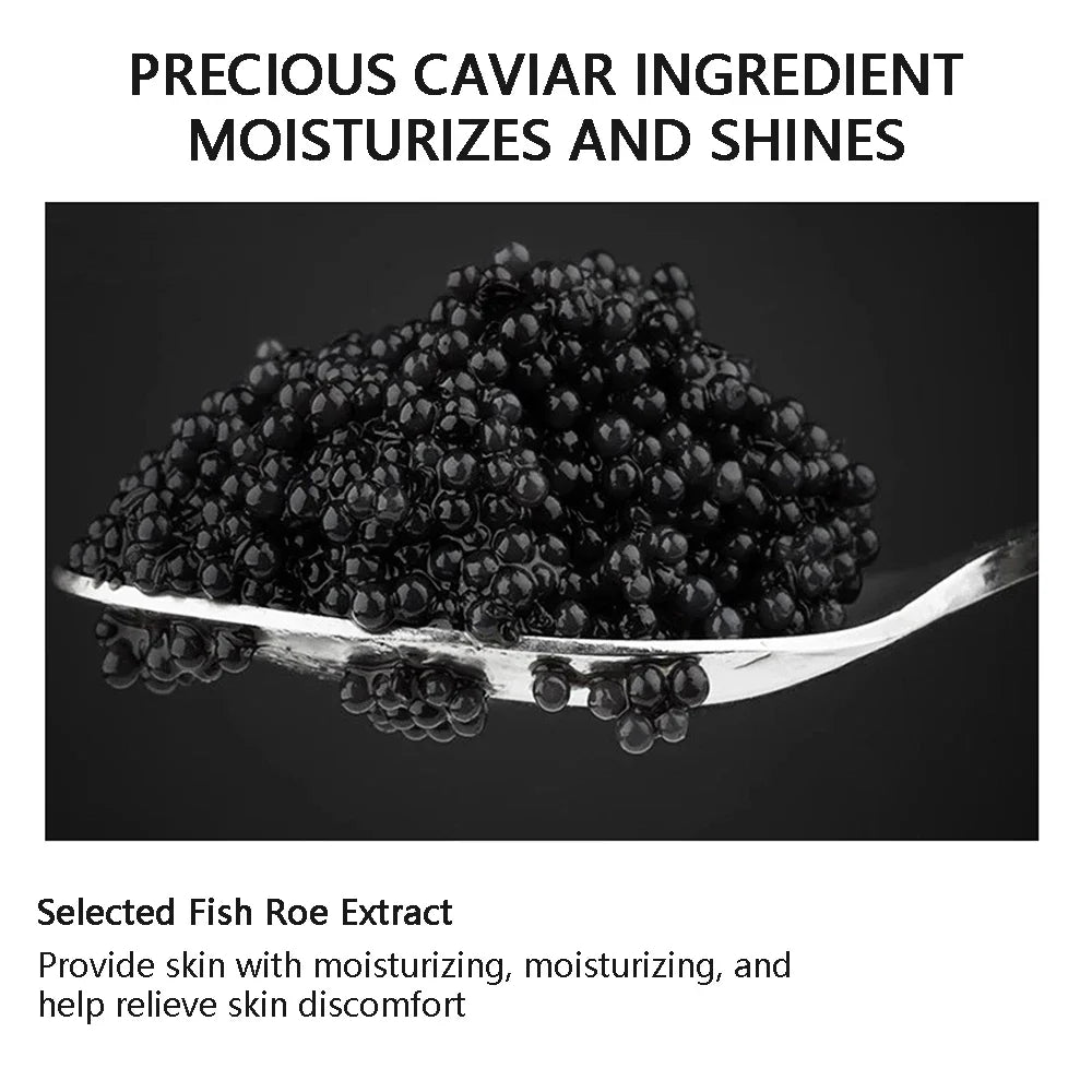 15-Piece Caviar Korean Skin Care Set – Face Serum, Anti-Wrinkle & Whitening Facial Suit - Dripshop