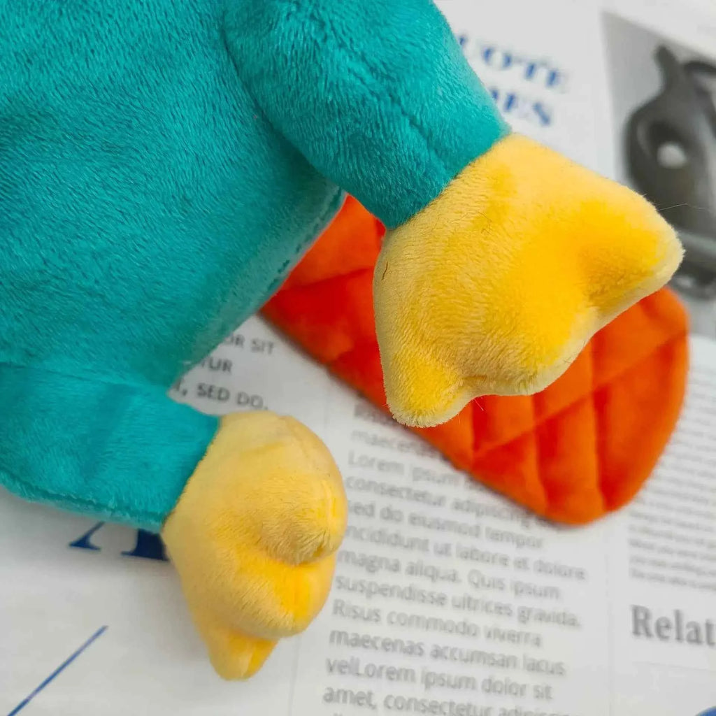 Perry the Platypus Plush Toy – Soft Stuffed Animal Christmas & Birthday Gift for Kids