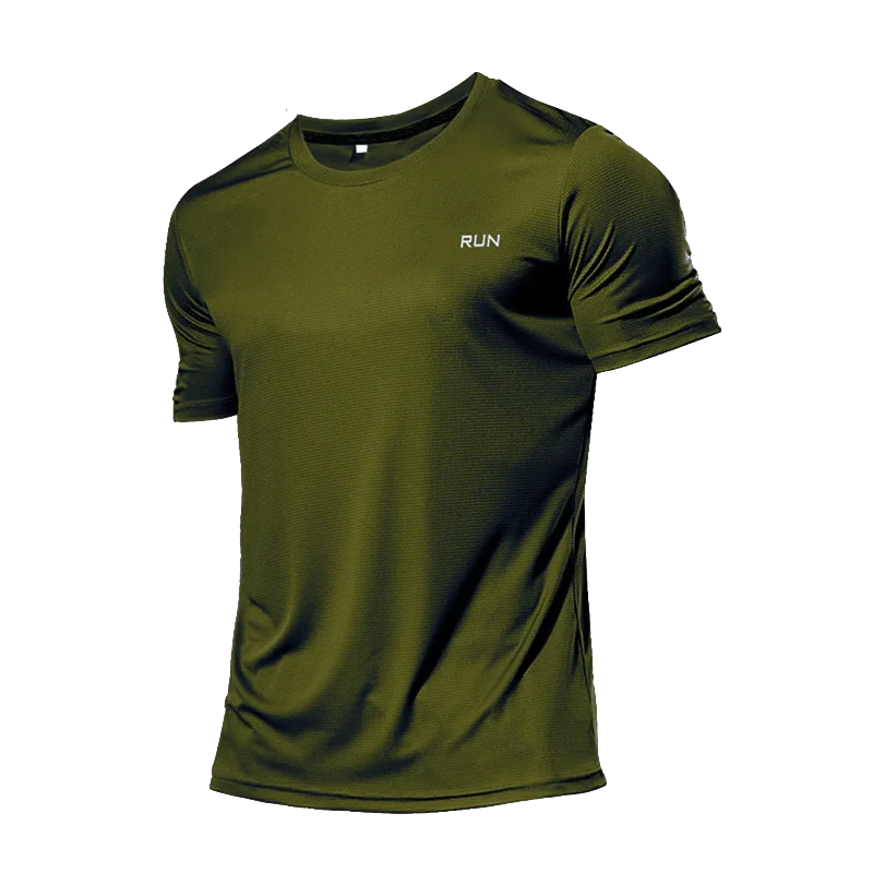 Men's Quick-Dry Running T-Shirt | Lightweight Gym Sport Top - Dripshop
