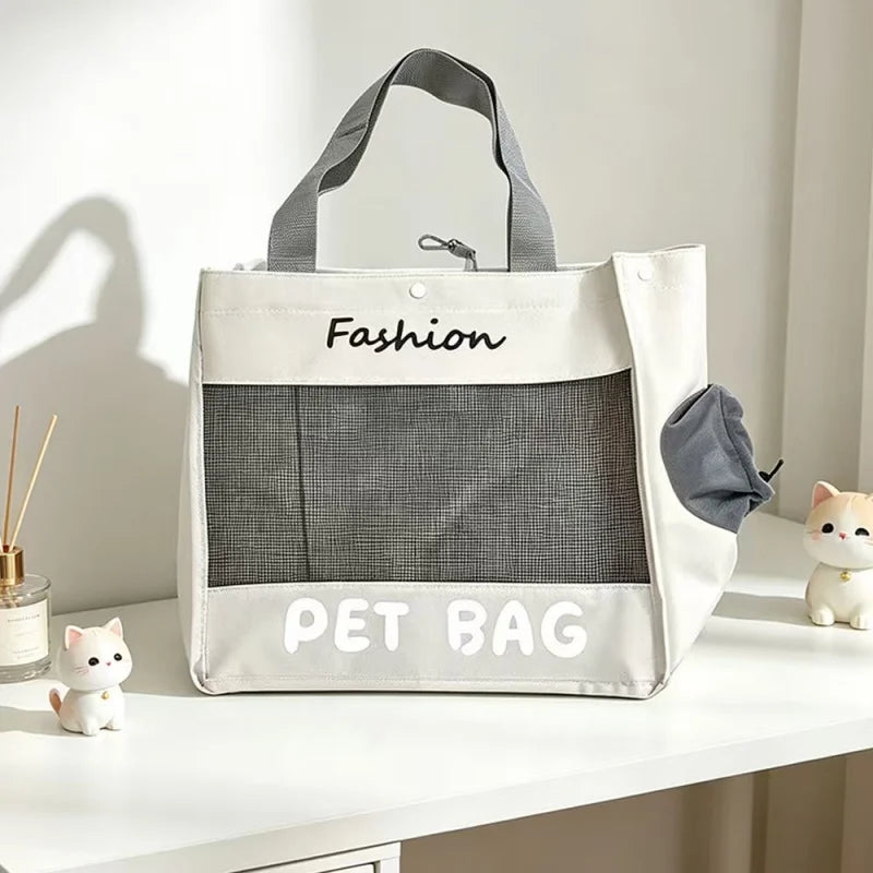 Portable Breathable Pet Carrier Bag – Large Capacity Travel Bag for Cats & Dogs - Dripshop