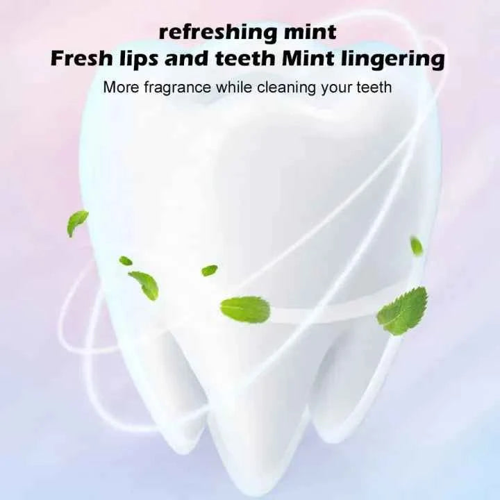 Travel Mint Toothpaste Chewable Tablets – 5D All-Effect Tartar Removal & Fresh Breath