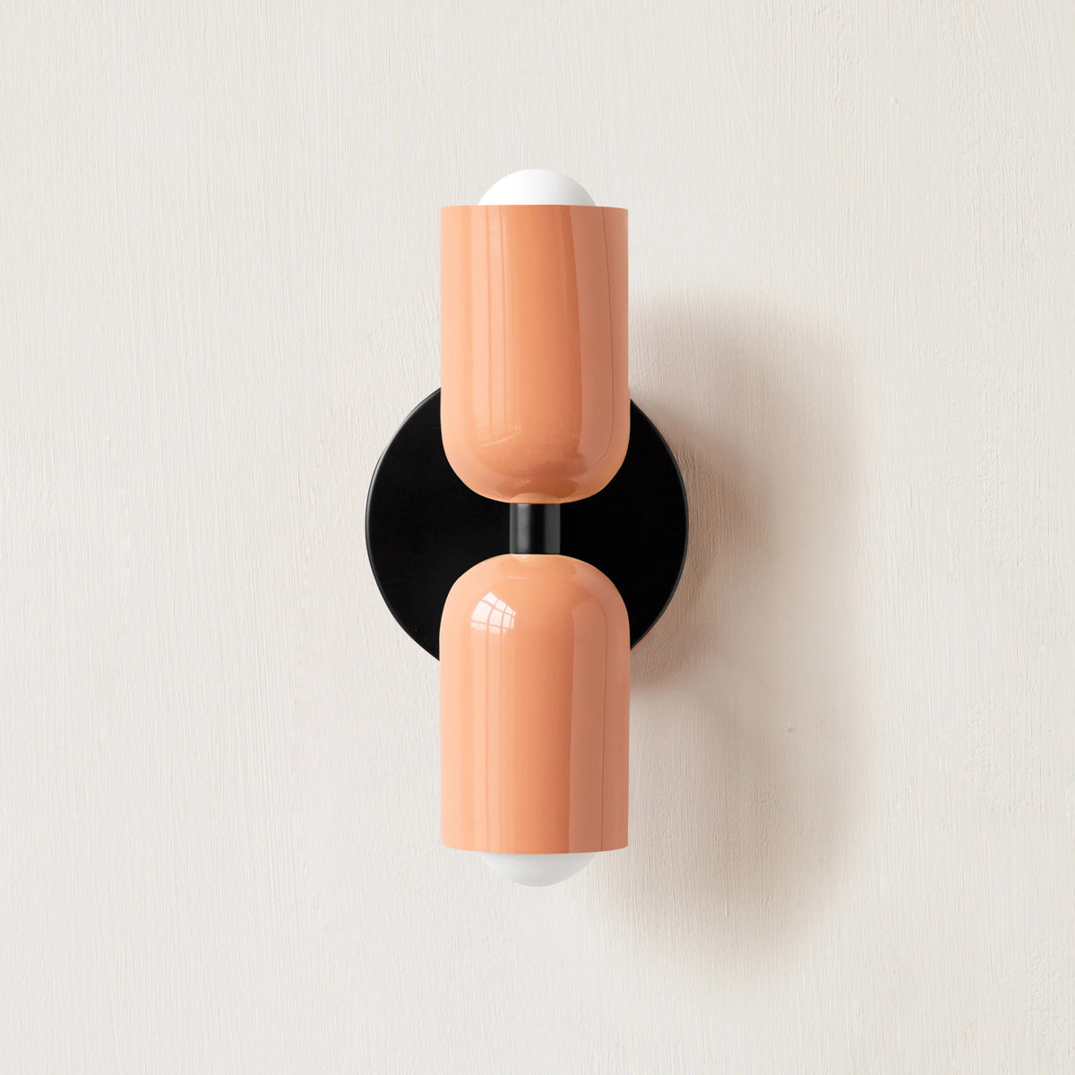 Nordic Modern 2-Head LED Wall Sconce | Colourful Lampshade | Bedroom & Kids Room - Dripshop