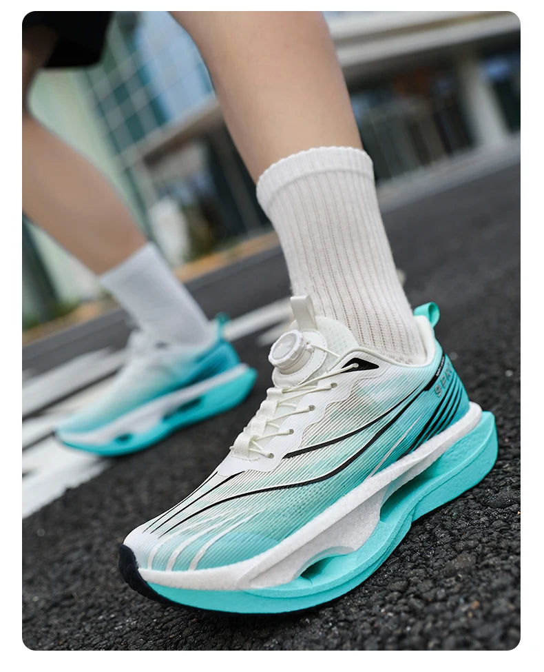 Carbon Board Marathon Running Shoes | Lightweight Breathable Sneakers for Men & Women - Dripshop