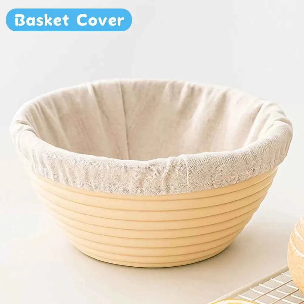 Sourdough Bread Basket Cloth Liner – Reusable Proofing & Fermentation Cover