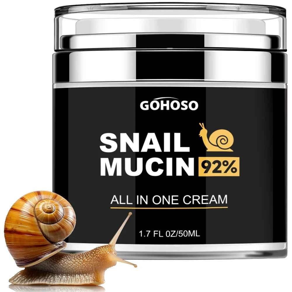 ENVISHA Snail Mucus Face Cream – Firming, Whitening & Anti-Ageing Moisturiser