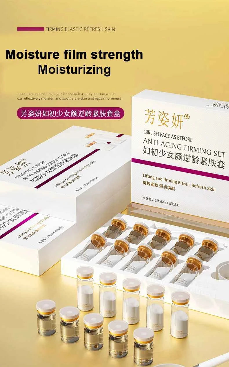 Korea Miracle Peptide Face Mask – Lifting, Firming & Hyaluronic Acid SPA Skin Care