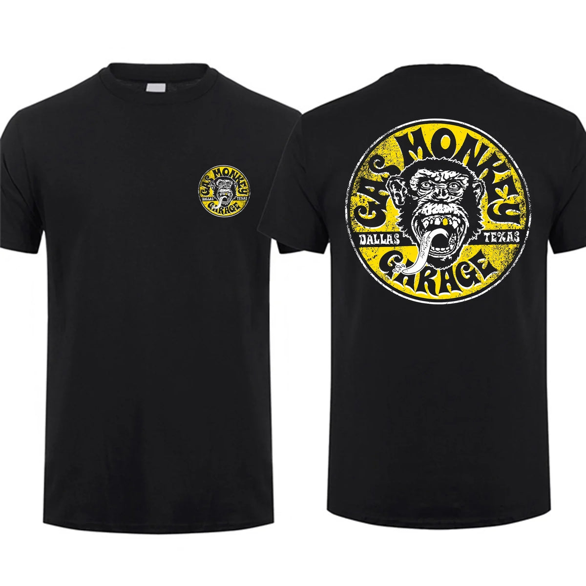 Gas Monkey Garage Double-Sided T-Shirt | Men's Cotton Streetwear