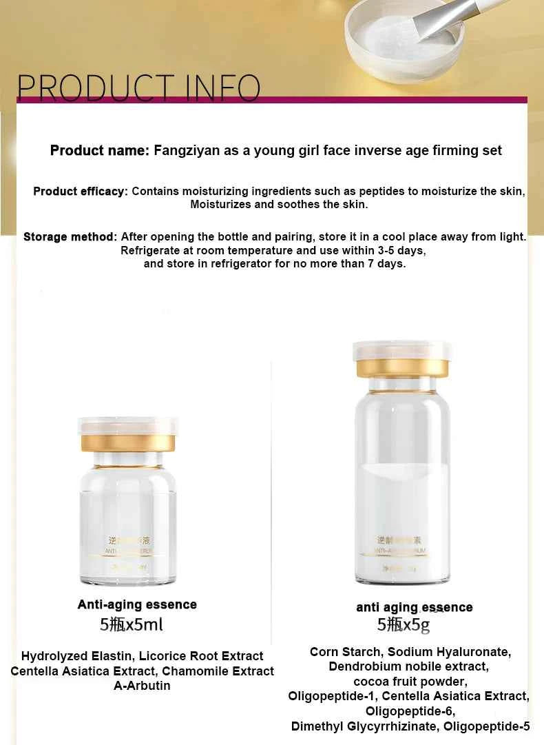 Korea Miracle Peptide Face Mask – Lifting, Firming & Hyaluronic Acid SPA Skin Care