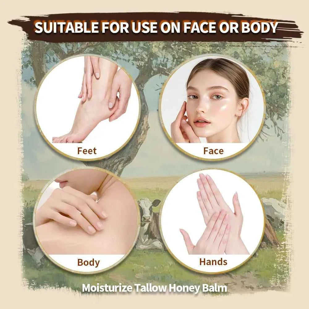 Beef Tallow Face Cream – Lasting Moisturising, Firming & Soothing Skin Care