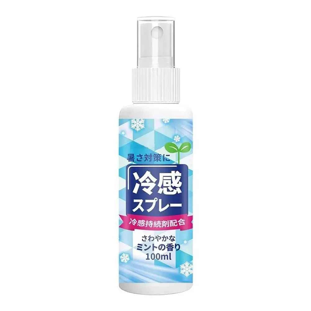 100ml Instant Cooling Spray – Portable Ice-Effect Body & Face Mist for Training & Summer