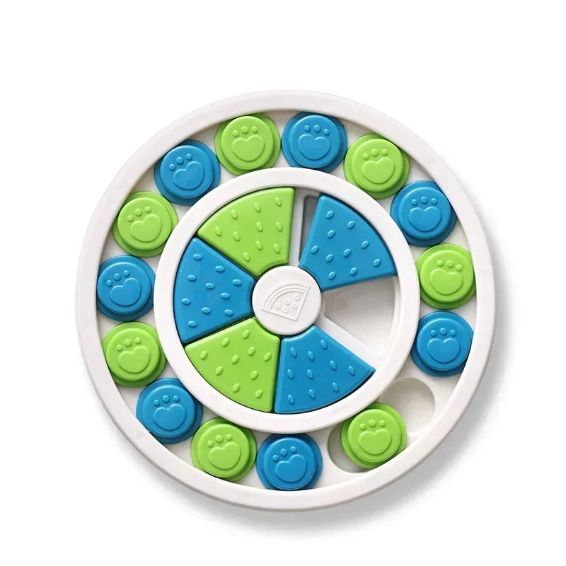 Dog Puzzle Slow Feeder Toy – Interactive IQ Training Bowl for Dogs & Cats (25cm)