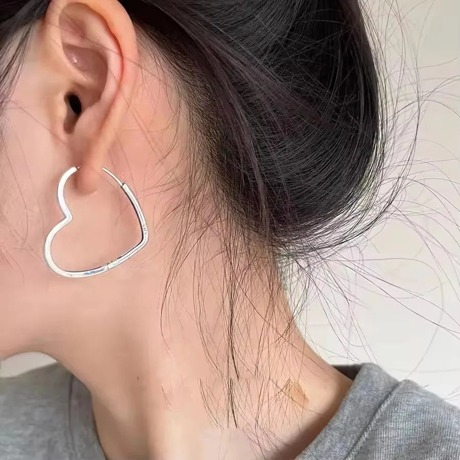 925 Sterling Silver Geometric Stud Earrings | Minimalist Jewellery Gift for Women - Dripshop