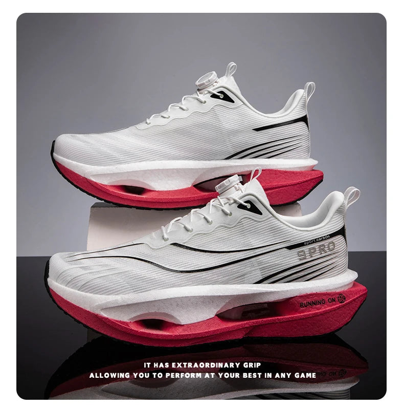 Carbon Board Marathon Running Shoes | Lightweight Breathable Sneakers for Men & Women - Dripshop
