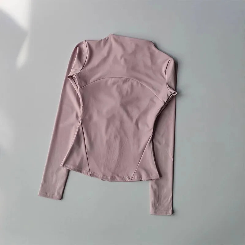 Women's Slim Fit Zip-Up Sports Jacket - Dripshop