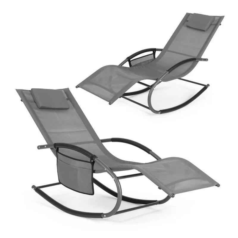 Postmodern Zero Gravity Lounger – Foldable Outdoor & Indoor Leisure Chair for Balcony & Terrace