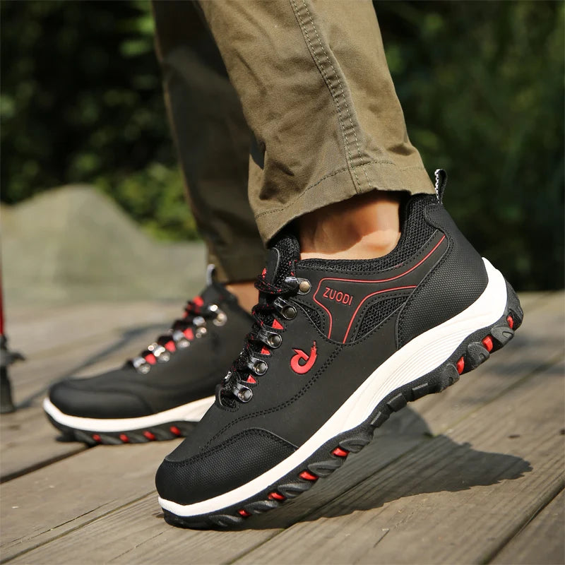 Men's Waterproof EVA Hiking Shoes – Anti-Slip Leather Outdoor Sports Shoes for Camping & Running 2025 - Dripshop