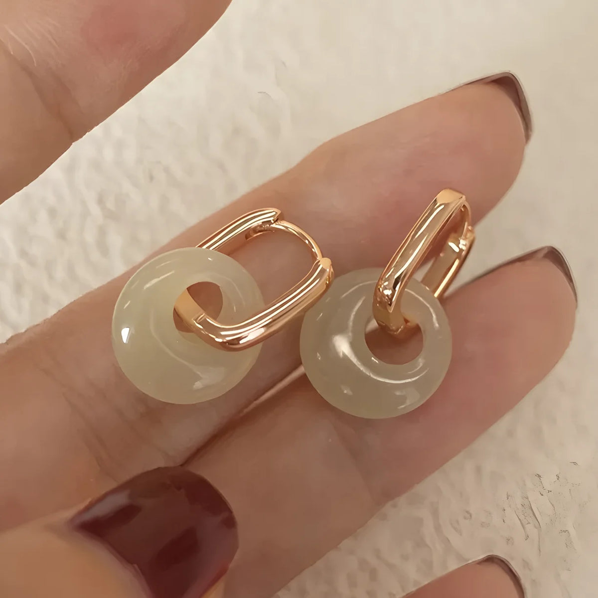 925 Sterling Silver Geometric Stud Earrings | Minimalist Jewellery Gift for Women - Dripshop