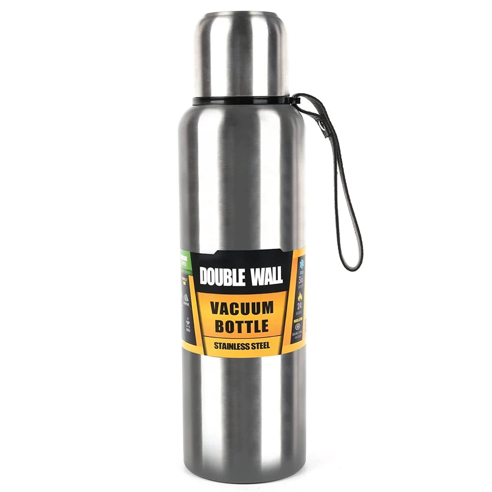 Double Wall Vacuum Thermal Flask – 500ml & 1000ml