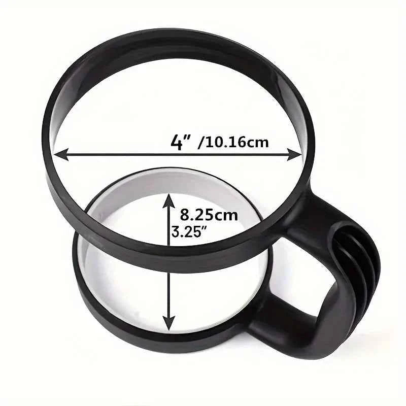 30oz Tumbler Double Loop Handle – Car Cup Holder for Thermos & Ice Cups