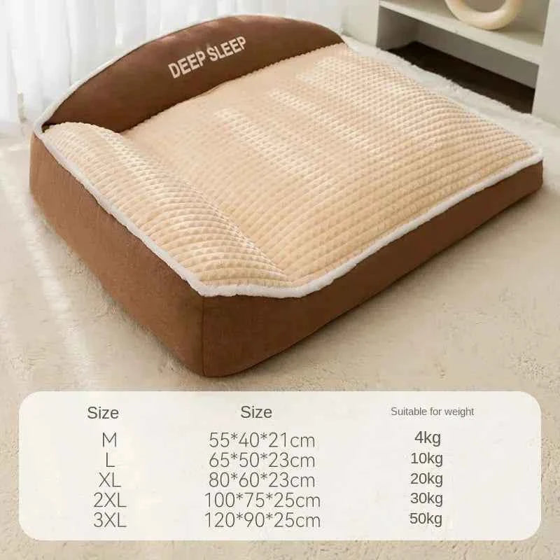 Warm Pet Sofa Bed – Seasonal Dog & Cat Basket for Small to Large Pets