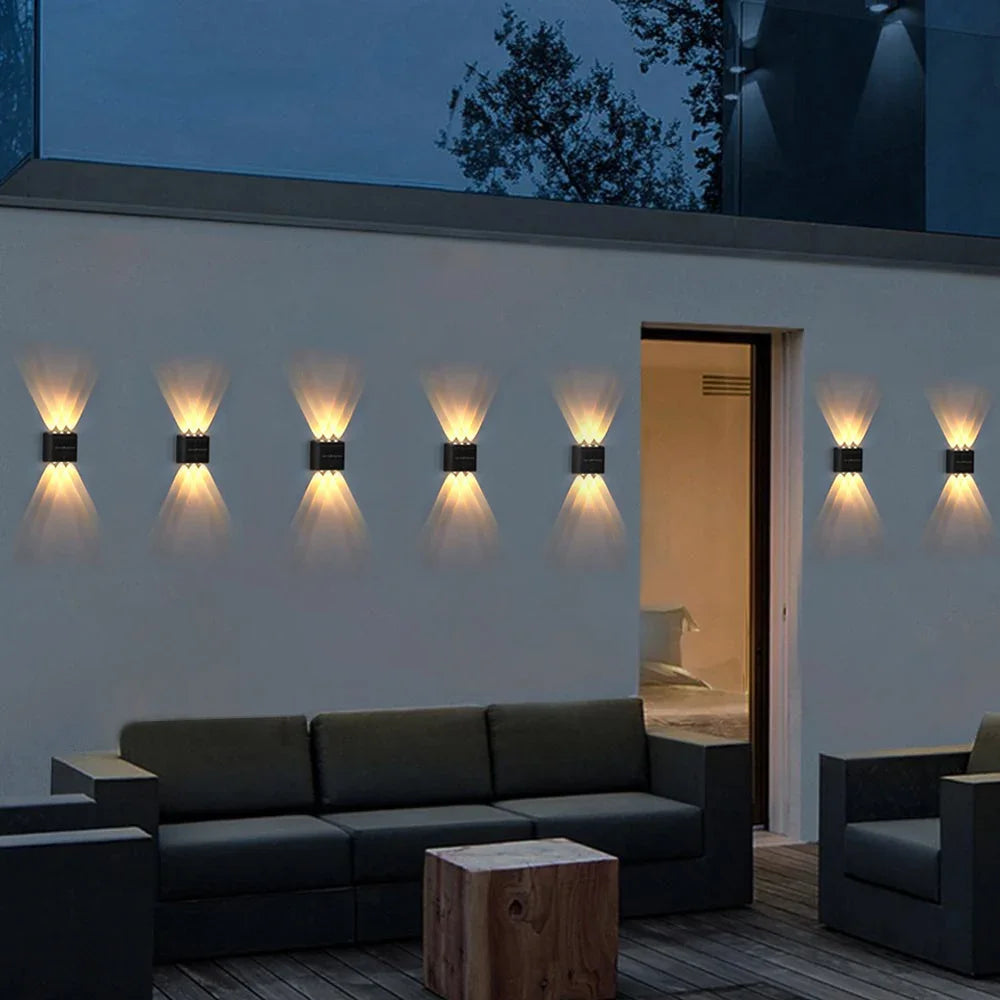 Solar LED Outdoor Wall Lamp – Dusk to Dawn Waterproof Fence Light for Garden, Yard & Porch - Dripshop