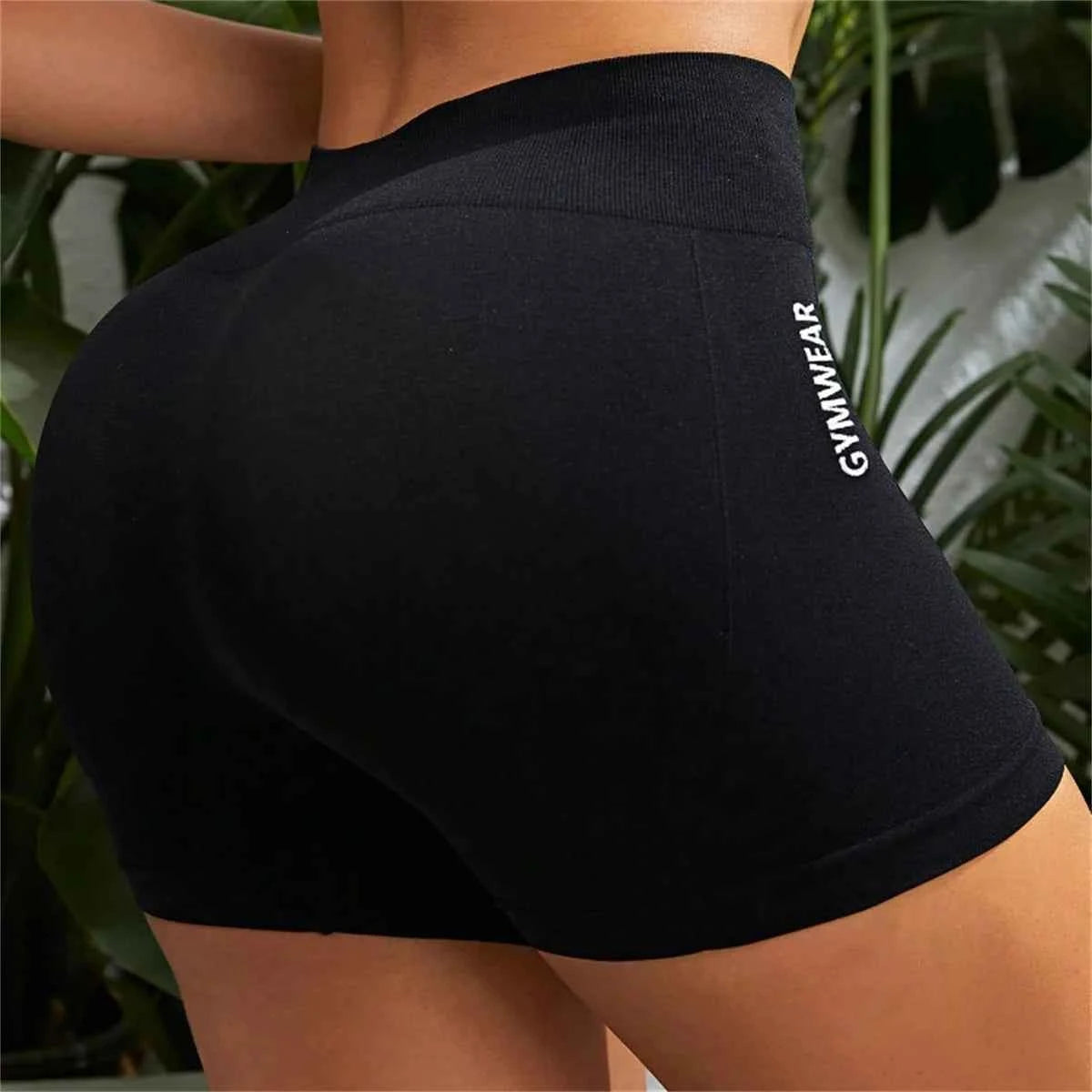Women's High Waist Yoga Shorts | Seamless Butt Lift Athletic Tights
