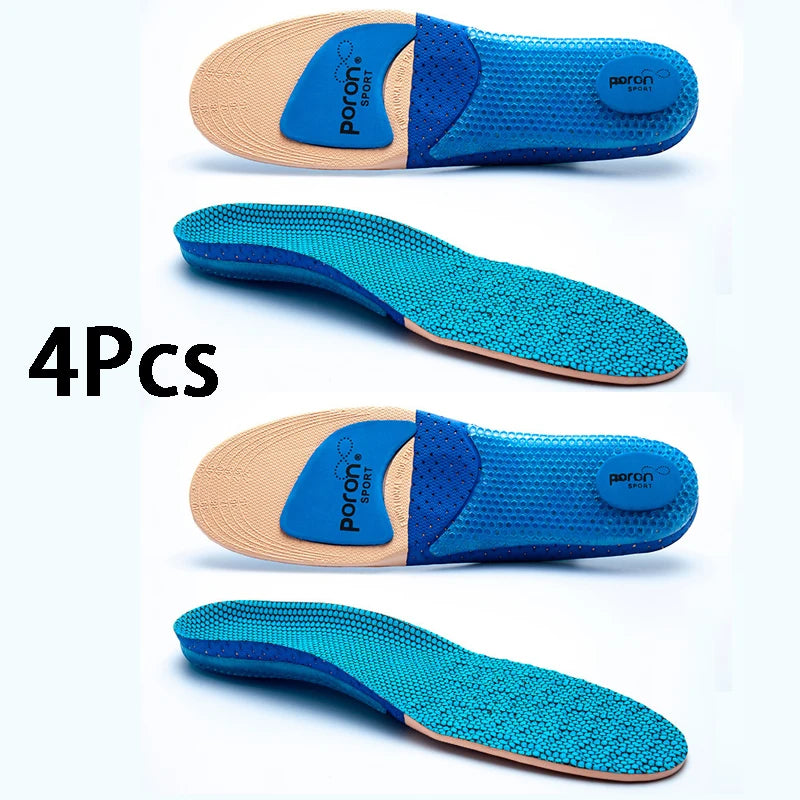 Shock-Absorbing Sports Insoles – Arch Support Breathable Shoe Pads for Men & Women (2/4 Pairs) - Dripshop