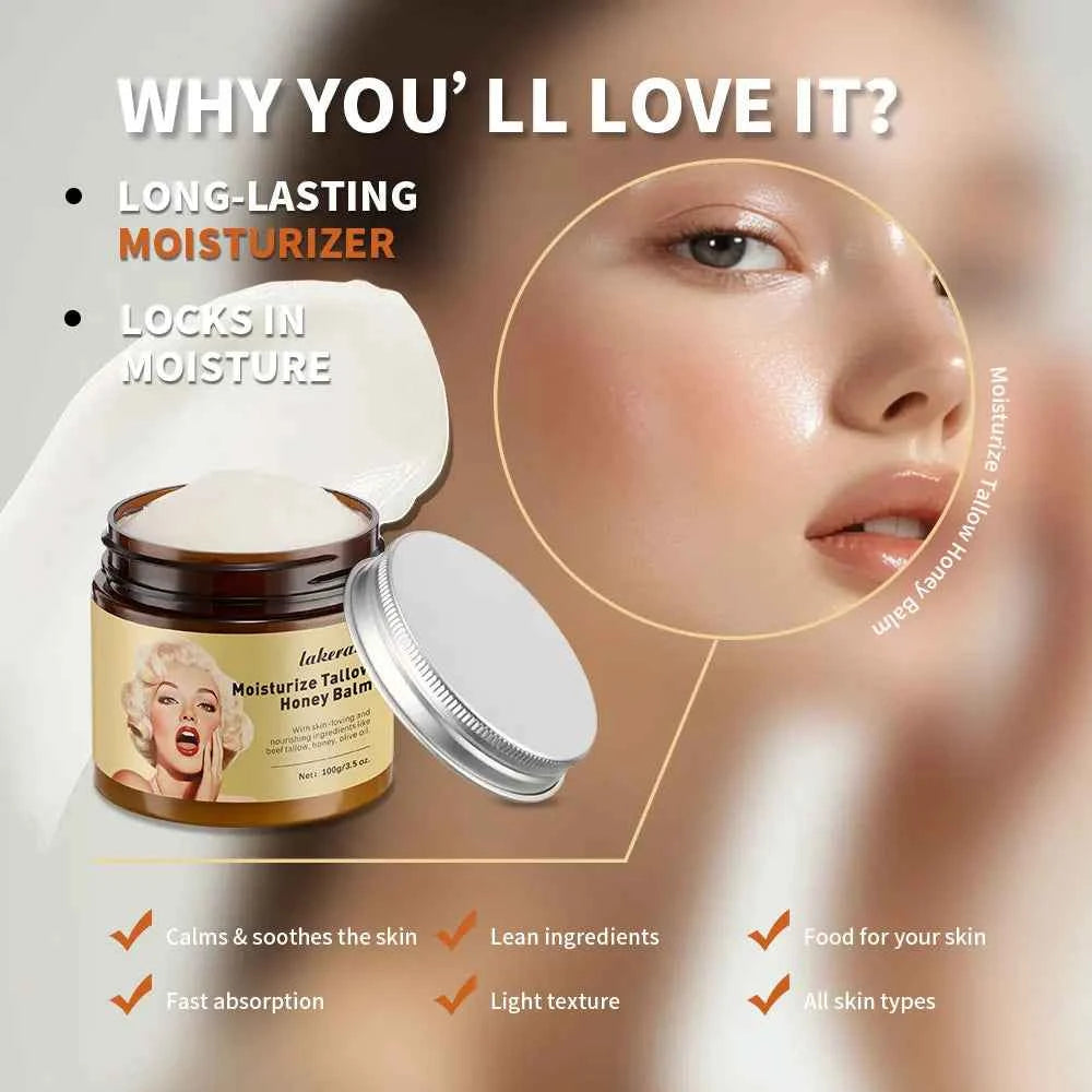 Beef Tallow Face Cream – Lasting Moisturising, Firming & Soothing Skin Care